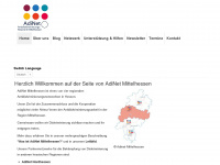 adinet-mittelhessen.de Webseite Vorschau