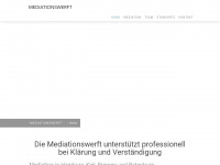 mediationswerft.de Webseite Vorschau