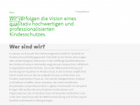 qualitaet-kindesschutz.ch Webseite Vorschau