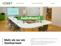 audioraum7.wien Webseite Vorschau
