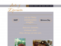 arteyexpression.ch Webseite Vorschau