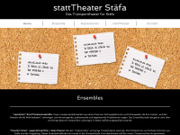 statttheater-stäfa.ch Webseite Vorschau