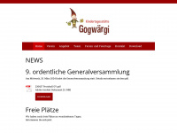 kita-gogwaergi.ch Webseite Vorschau