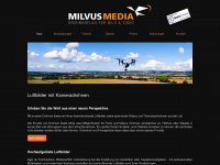 milvus-media.de Webseite Vorschau