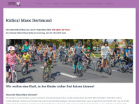 kidicalmass-dortmund.de Webseite Vorschau