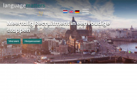 languagematters.nl Webseite Vorschau