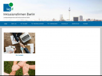 inklusionsfirmen-berlin.de Webseite Vorschau