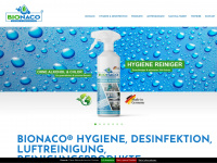 bionaco.de Webseite Vorschau