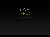 oneprio.com Webseite Vorschau
