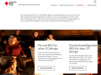 drk-brandenburg-freiwilligendienste.de Webseite Vorschau