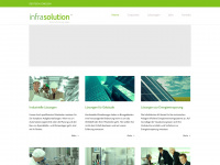 infrasolution.ag Webseite Vorschau