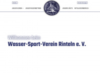 wsv-rinteln.com Webseite Vorschau