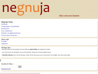 negnuja.ch Webseite Vorschau