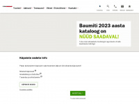 baumit.ee Webseite Vorschau