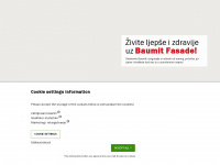 baumit.hr Webseite Vorschau
