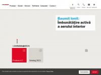 baumit.md Webseite Vorschau