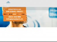 ersotech.ch Webseite Vorschau