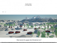 filmsforfuture.org Webseite Vorschau