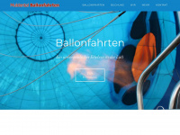 muldental-ballonfahrten.de Webseite Vorschau