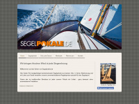 segelpokale.de Webseite Vorschau