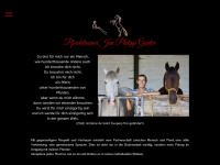pferdetrainer-janphilipp-guenter.de Webseite Vorschau
