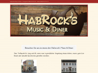 habrocks-diner.de Webseite Vorschau