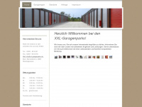 xxl-garagenparks.de Webseite Vorschau