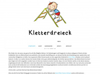 kletterdreieck.ch Webseite Vorschau