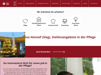 kurhaus-hennef-jobs.de Webseite Vorschau