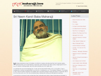 maharajji.love Webseite Vorschau