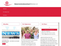 hebammen-bremen.com Webseite Vorschau