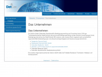 detcon.info Webseite Vorschau