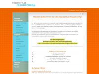 musikschule-freudenberg.net Webseite Vorschau