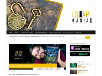 escape-maniac.com Webseite Vorschau