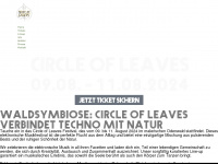 circle-of-leaves.com Webseite Vorschau