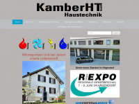 kamberht.ch Webseite Vorschau
