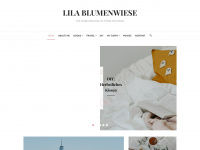 lilablumenwiese.com Webseite Vorschau