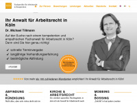 rechtsanwalt-tillmann.de Webseite Vorschau