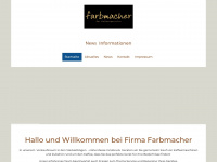 farbmacher-sanremo.at Webseite Vorschau