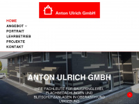 anton-ulrich.ch Webseite Vorschau