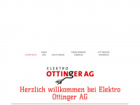 elektroottinger.ch Webseite Vorschau