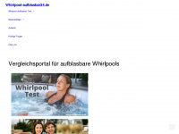 whirlpool-aufblasbar24.de Webseite Vorschau