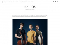 kairos-trio.de Webseite Vorschau