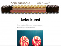 keks-kunst.de Webseite Vorschau