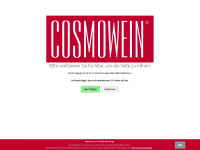 cosmowein.shop Webseite Vorschau