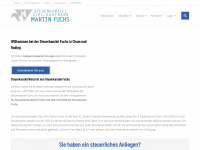 steuer-fuchs.info Webseite Vorschau
