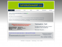 sportshop111.de Webseite Vorschau