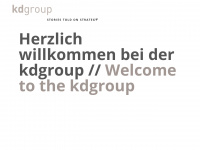 kdgroup.com Webseite Vorschau