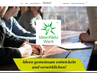 ideennetz-werk.net Webseite Vorschau