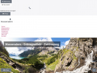 wasseradern.ch Webseite Vorschau